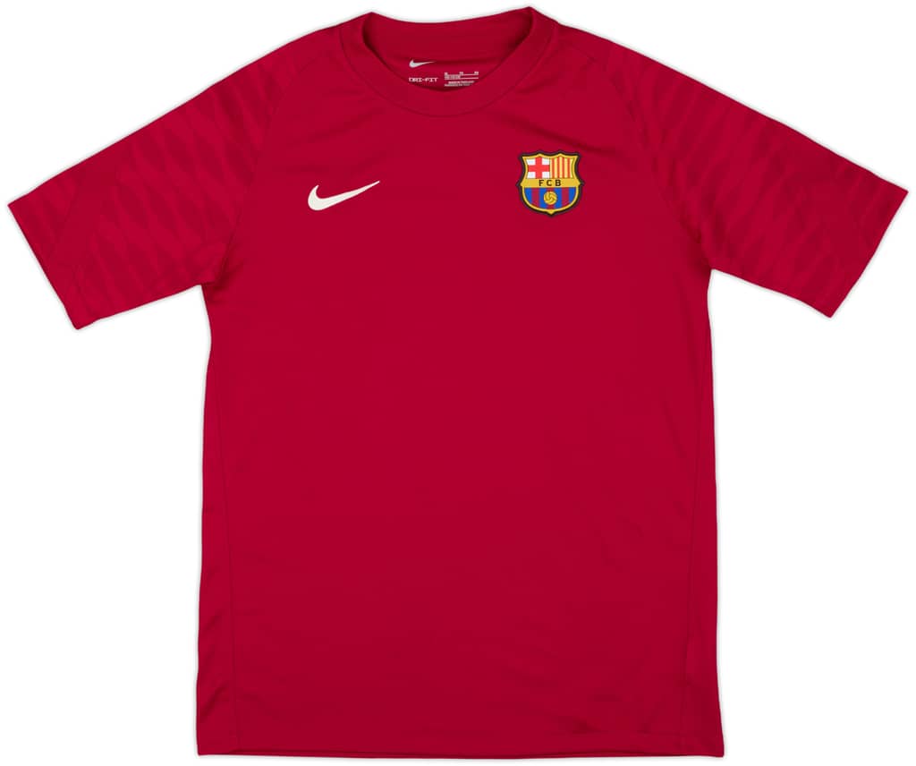 2021-22 Barcelona Nike Training Shirt - 9/10 - (XL.Boys)
