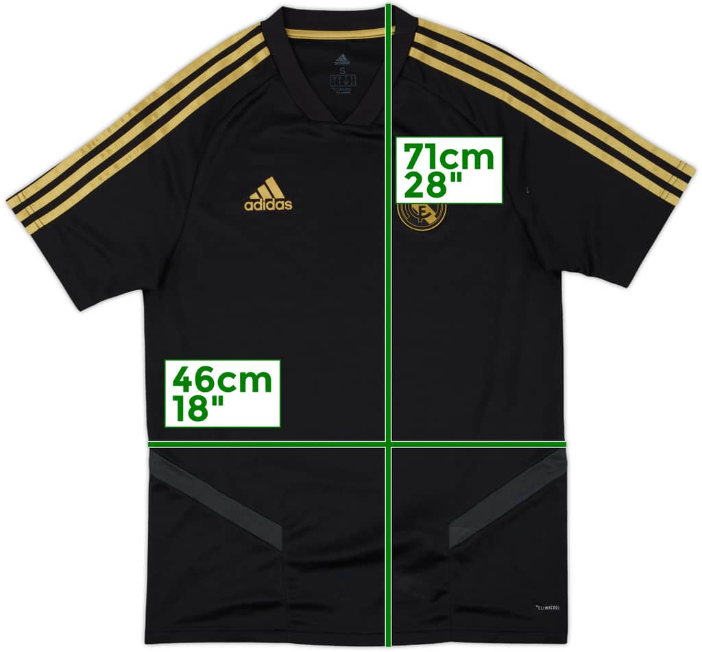 2019-20 Real Madrid adidas Training Shirt - 10/10 - (S)