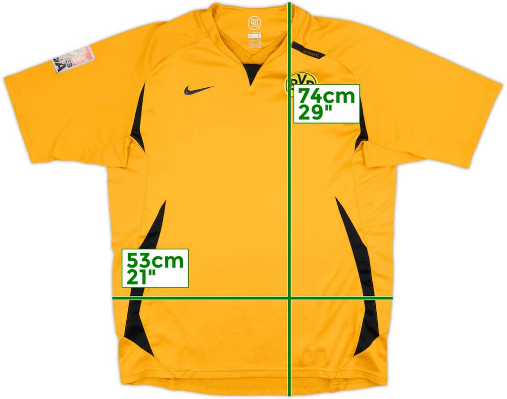 2007-08 Borussia Dortmund Player Issue Nike Training Shirt - 7/10 - (L)