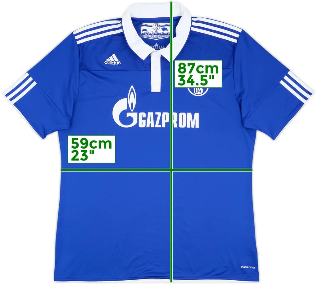 2010-12 Schalke Home Shirt - 5/10 - (XXL)