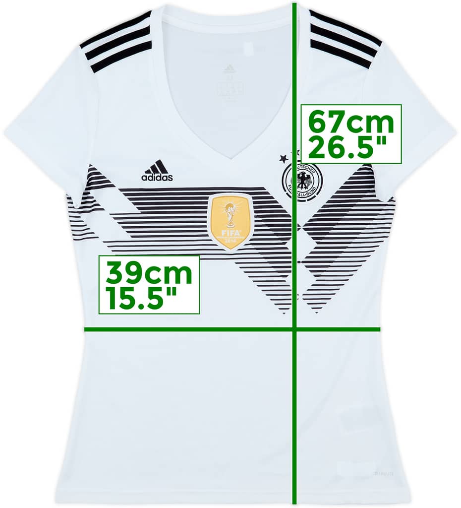 2018-19 Germany Home Shirt - 8/10 - (Women's M)