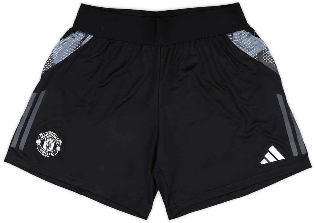 2024-25 Manchester United Player Issue Training Shorts - As New - (Women's S)