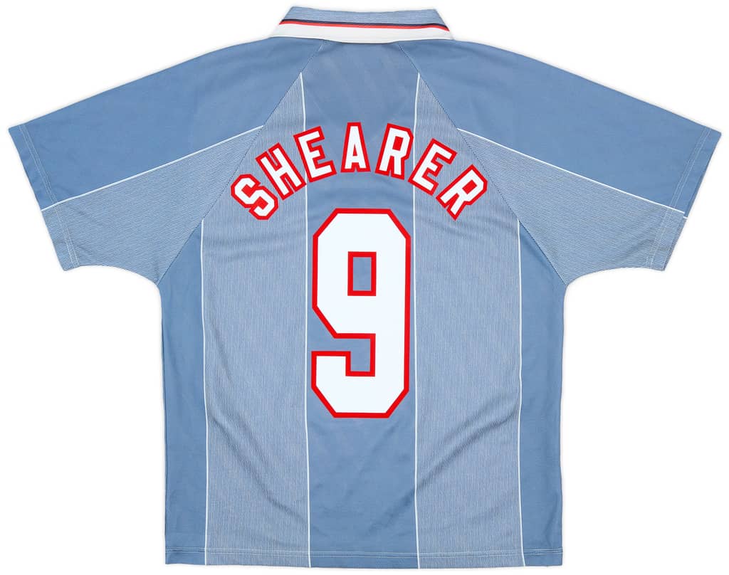1996-97 England Away Shirt Shearer #9 - 7/10 - (M)