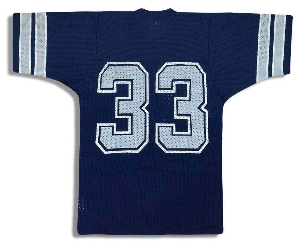1980s Dallas Cowboys Dorsett #33 MacGregor Sand-Knit Jersey (Home) S