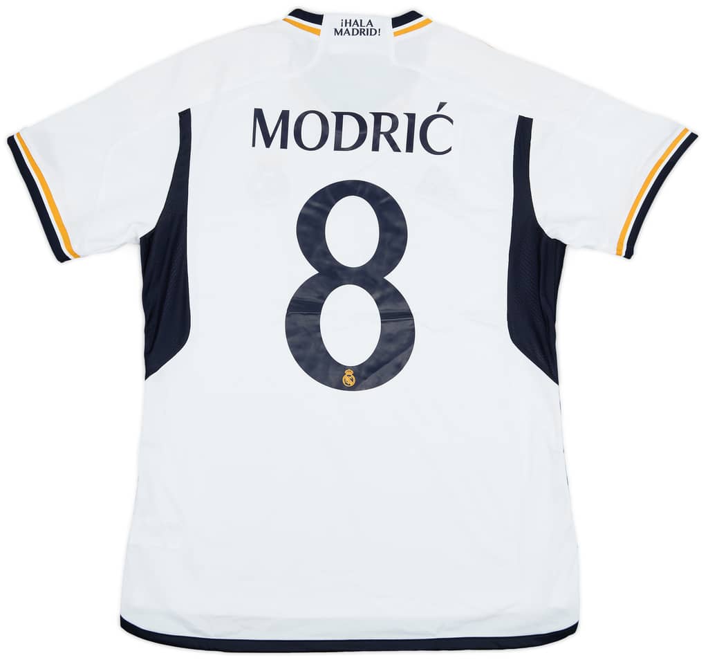 2023-24 Real Madrid Home Shirt Modric #8 (L)