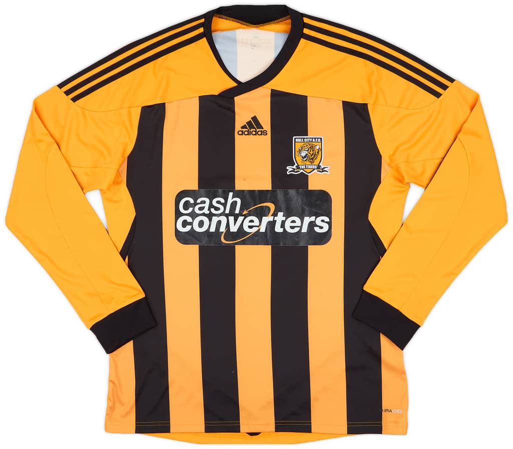 2011-12 Hull City Home L/S Shirt - 6/10 - (L)