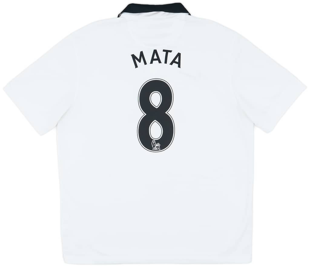 2014-15 Manchester United Away Shirt Mata #8 - 8/10 - (XL)