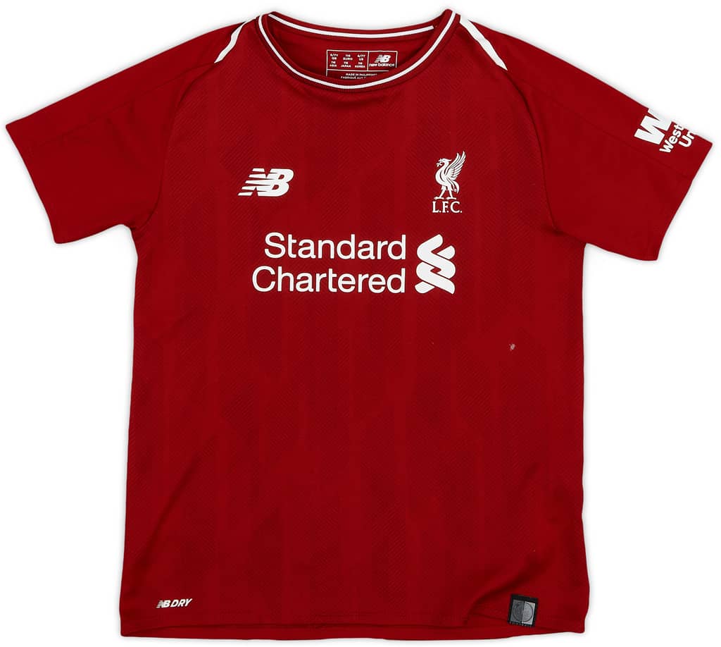 2018-19 Liverpool Home Shirt - 6/10 - (6-7 Years)