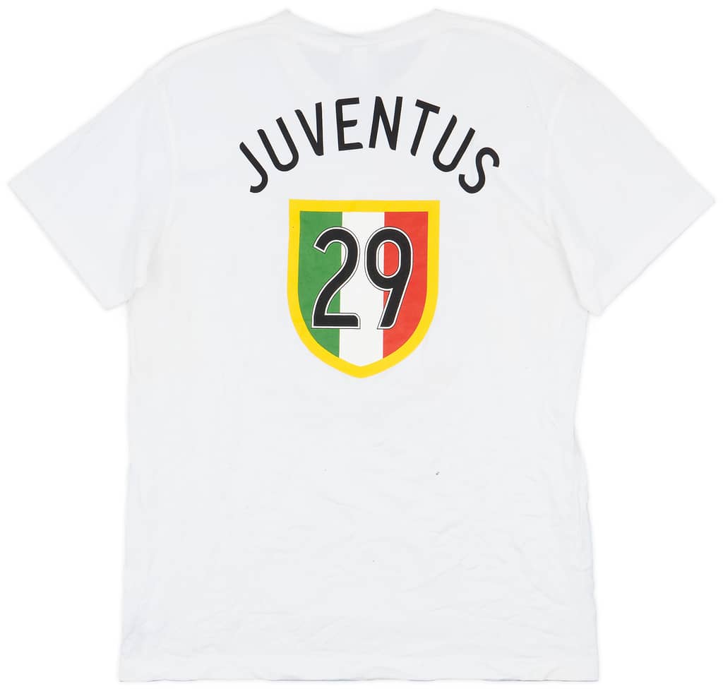 2004-05 Juventus Nike Graphic Tee - 5/10 - (L)