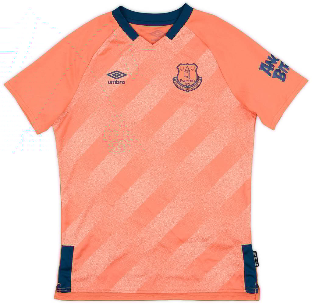 2019-20 Everton Away Shirt - 9/10 - (XL.Boys)