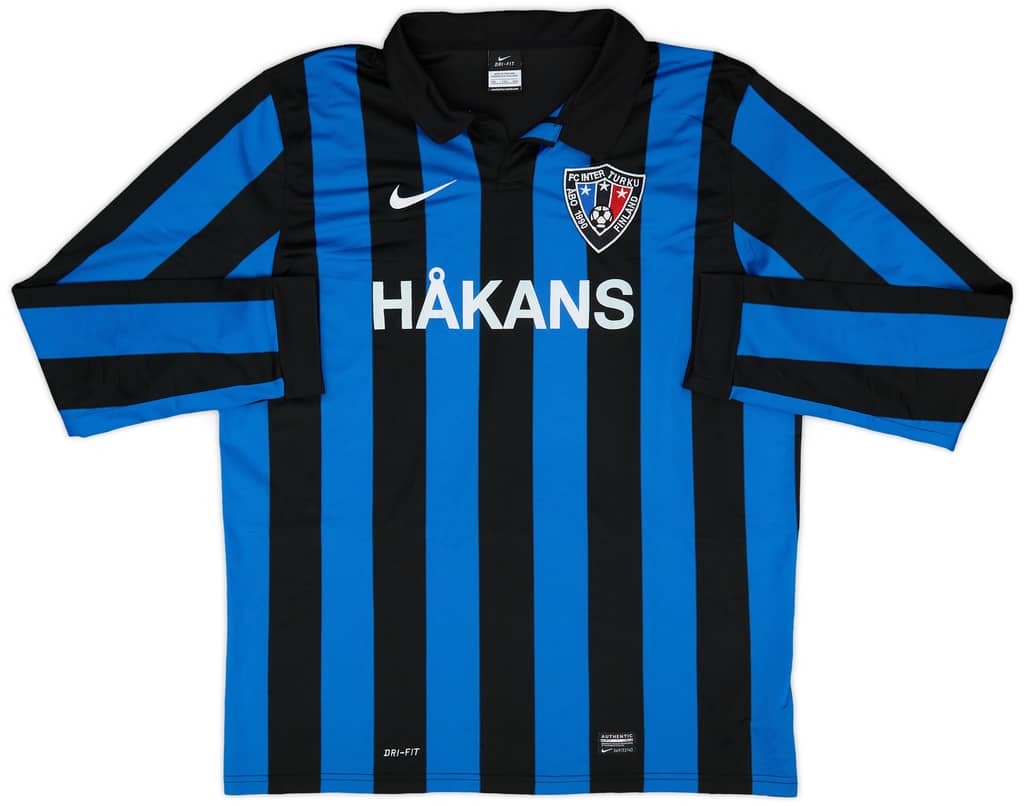 2013-14 Inter Turku Home L/S Shirt - 7/10 - (XXL)