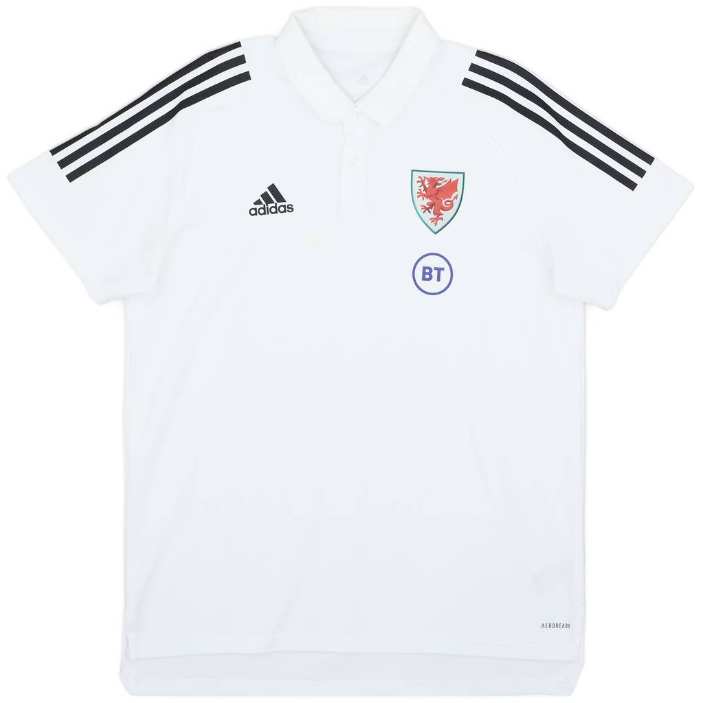 2020-21 Wales adidas Polo T-Shirt - 5/10
