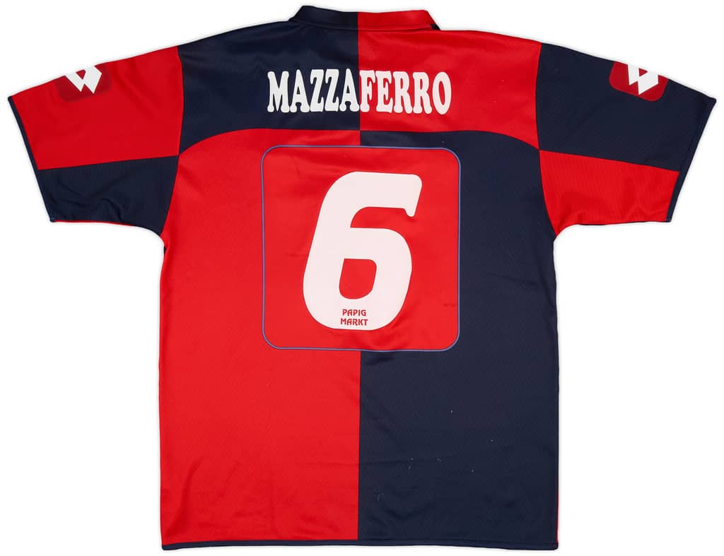 2004-05 Nocera Umbra Home Shirt Mazzaferro #6 - 6/10 - (XL)