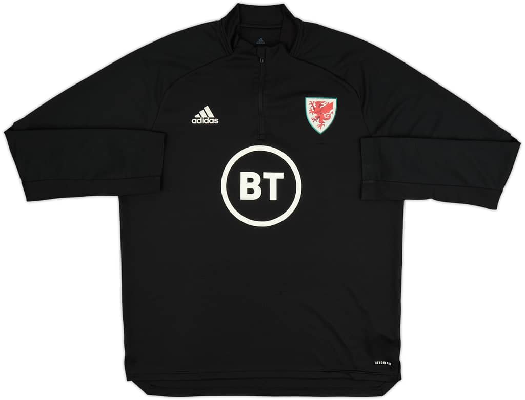 2020-21 Wales adidas 1/4 Zip Training top - As New - (XL)