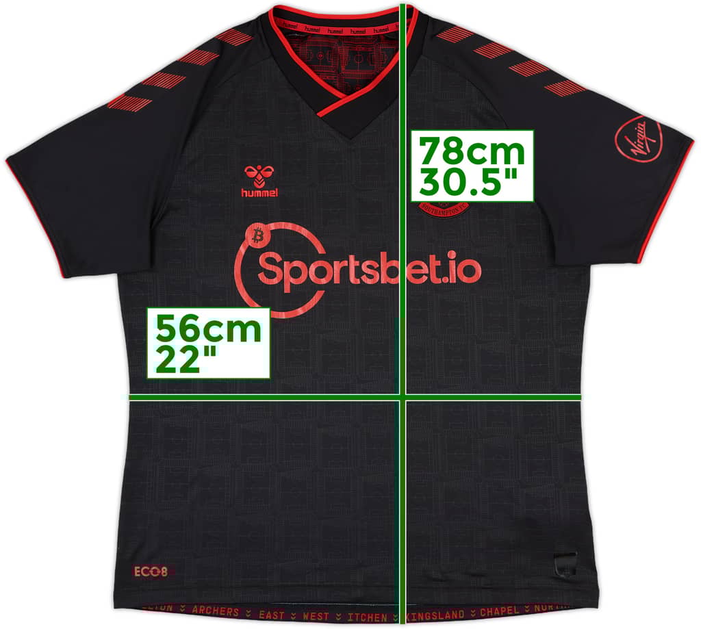 2021-22 Southampton Third Shirt - 9/10 - (XL)
