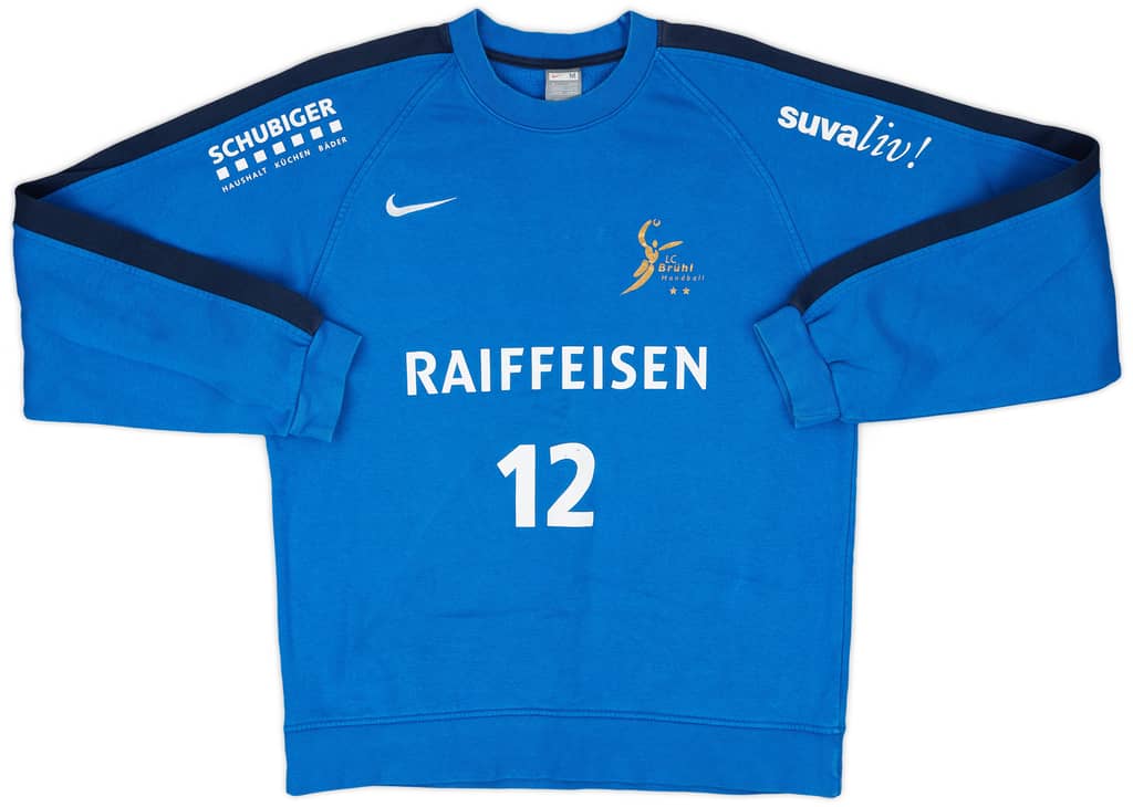 2008-09 Nike Template Player Issue Handball Sweat Top (LC Bruhl) #12 - 6/10 - (M)