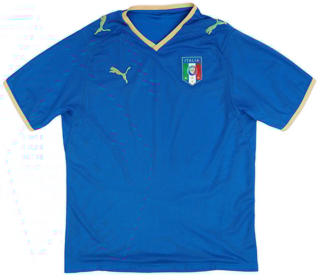 2007-08 Italy Home Shirt - 5/10 - (L)
