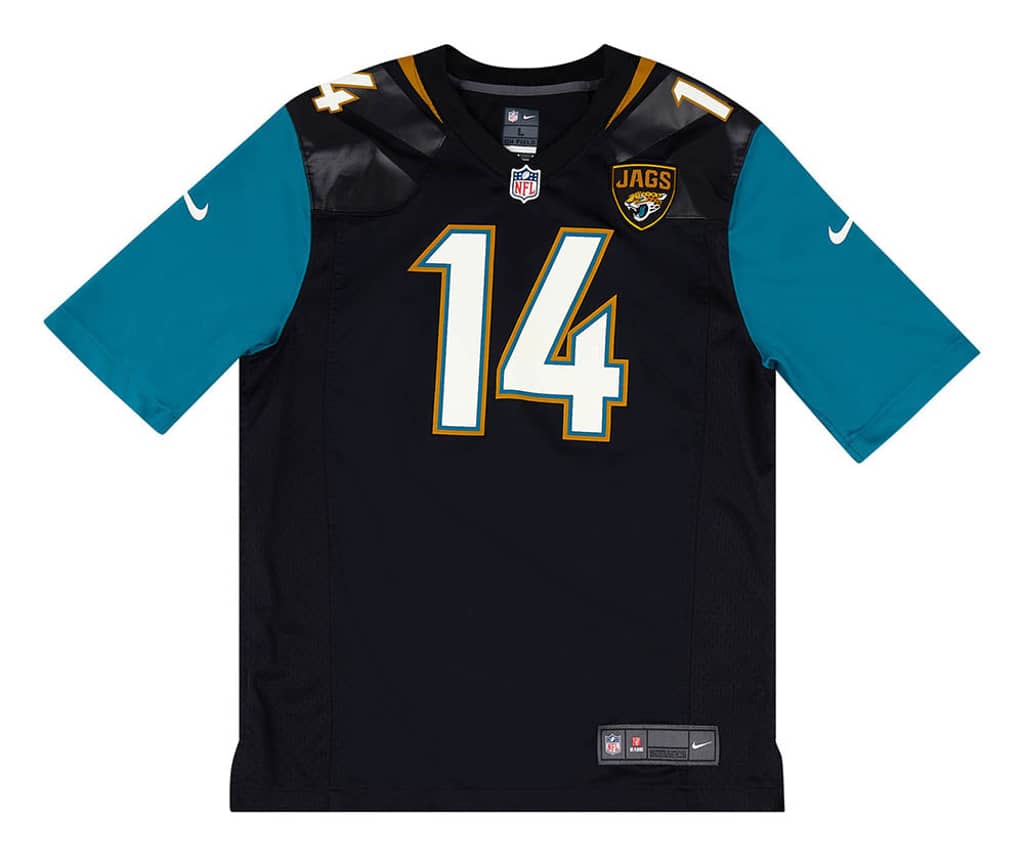 2013 Jacksonville Jaguars Blackmon #14 Nike Game Jersey (Home) L