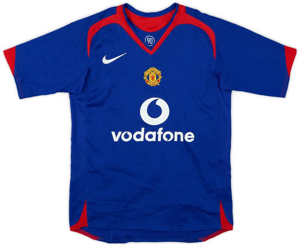 2005-06 Manchester United Away Shirt - 8/10 - (M.Boys)