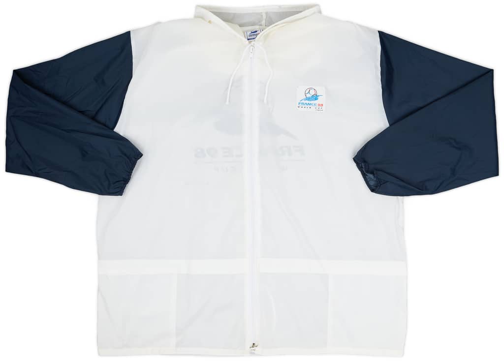 1998-00 France 98 World Cup Hooded Rain Jacket - 7/10 - (3XL)