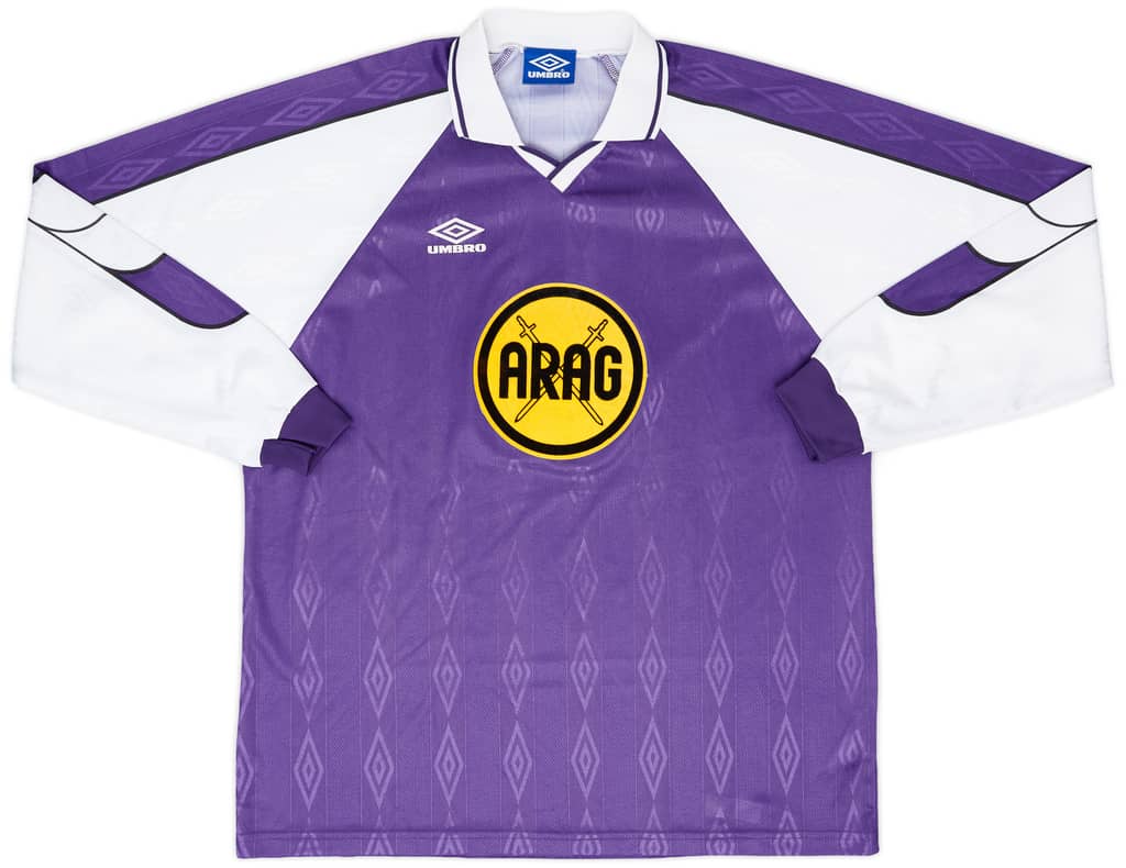 1999-00 Umbro Template L/S Shirt #2 - 8/10 - (XXL)