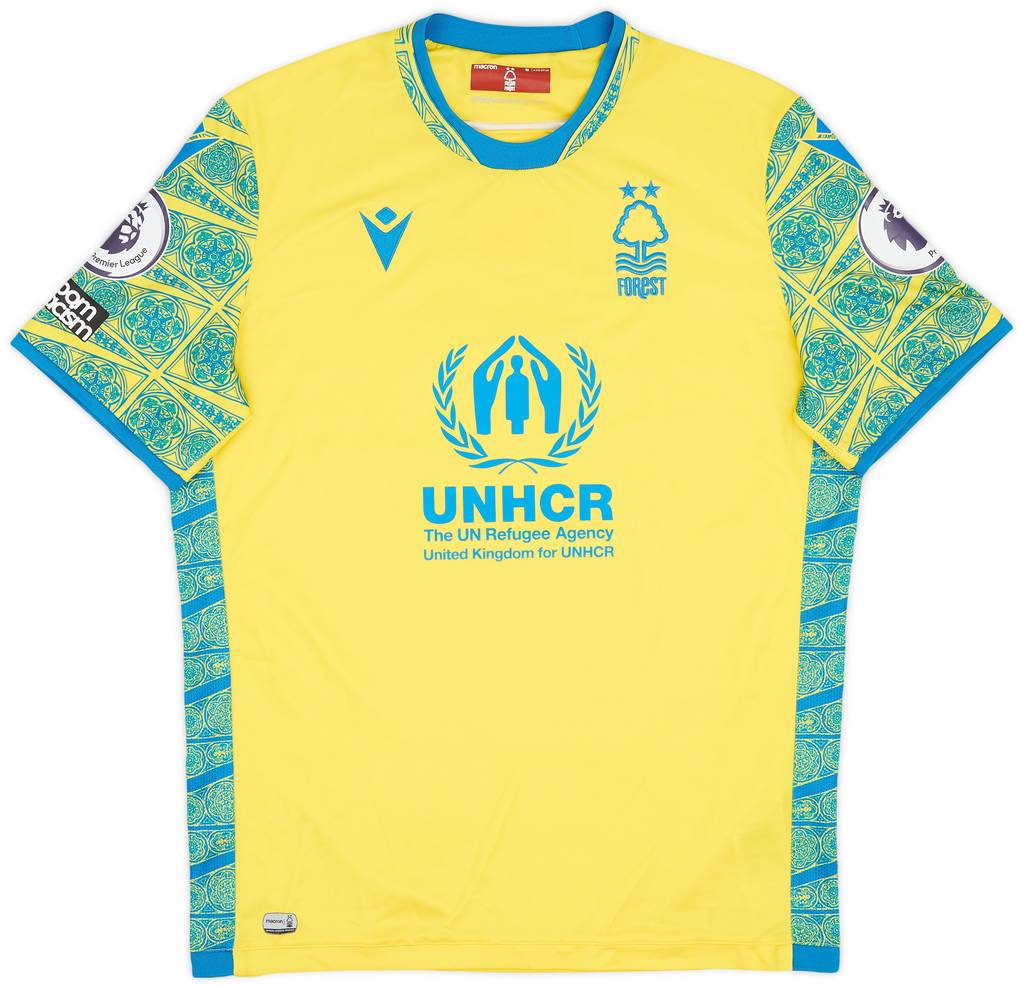 2022-23 Nottingham Forest Match Issue Away Shirt Mangala #5