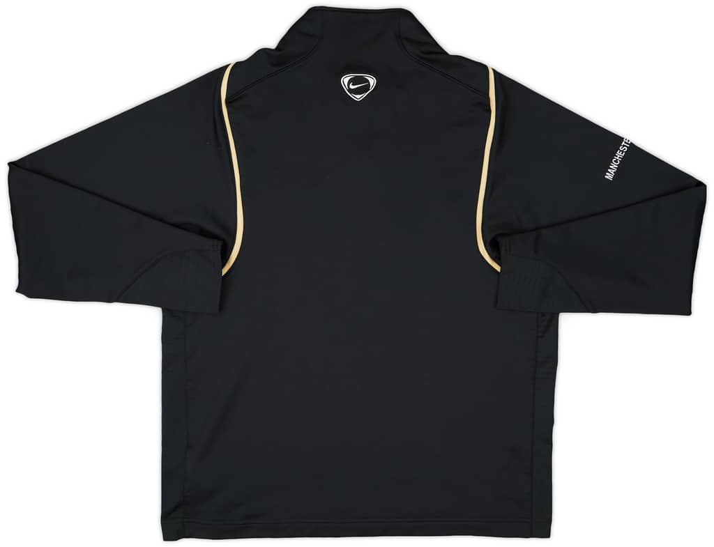 2006-07 Manchester United Nike 1/4 Zip Training Top - 9/10 - (M)