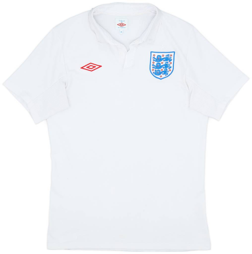 2009-10 England Home Shirt - 5/10 - (M)