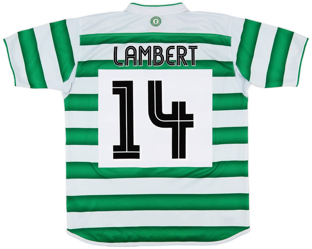 2003-04 Celtic Home Shirt Lambert #14 - 6/10 - (L)