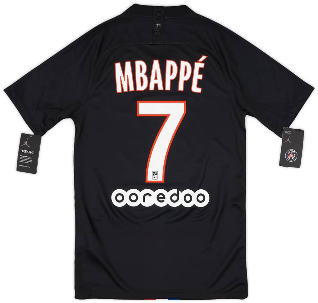 2019-20 Paris Saint-Germain Fourth Shirt Mbappe #7 (XS)
