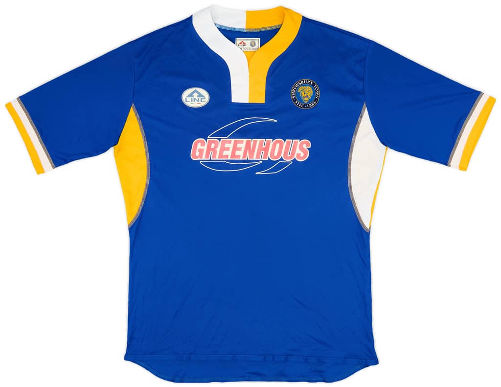 2007-08 Shrewsbury Home Shirt - 9/10 - (XXL)