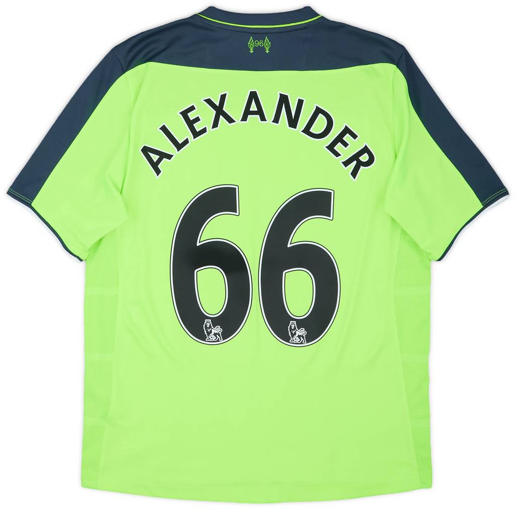 2016-17 Liverpool Third Shirt Alexander #66 - 8/10 - (S)