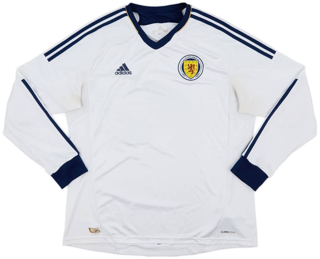2012-14 Scotland Away L/S Shirt - 7/10 - (XL)