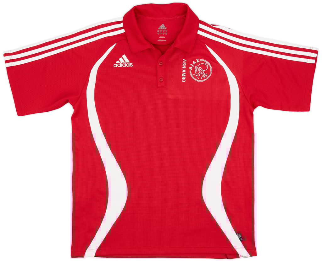 2006-07 Ajax adidas Polo Shirt - 7/10 - (M/L)