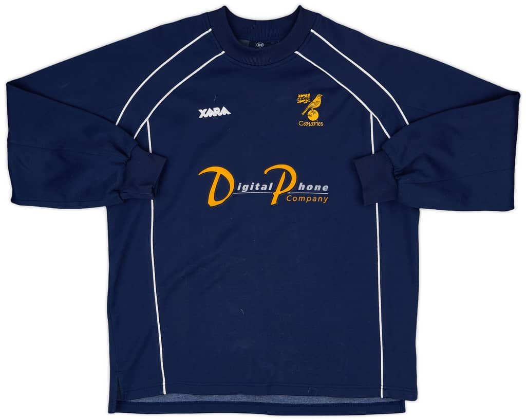 2001-03 Norwich Xara Sweat Top - 8/10 - (L)