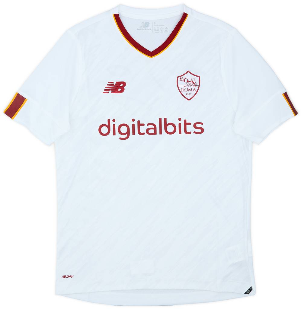 2022-23 Roma Away Shirt - 10/10 - (S)