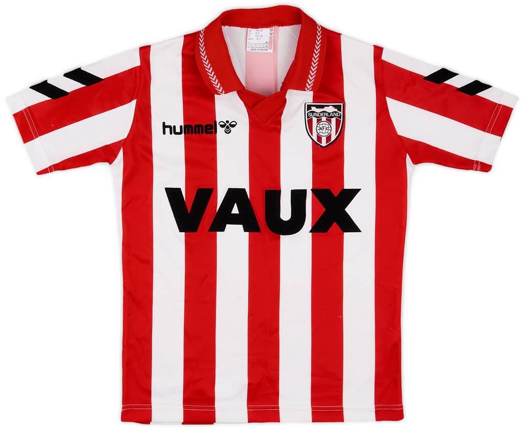 1991-94 Sunderland Home Shirt - 7/10 - (L.Boys)