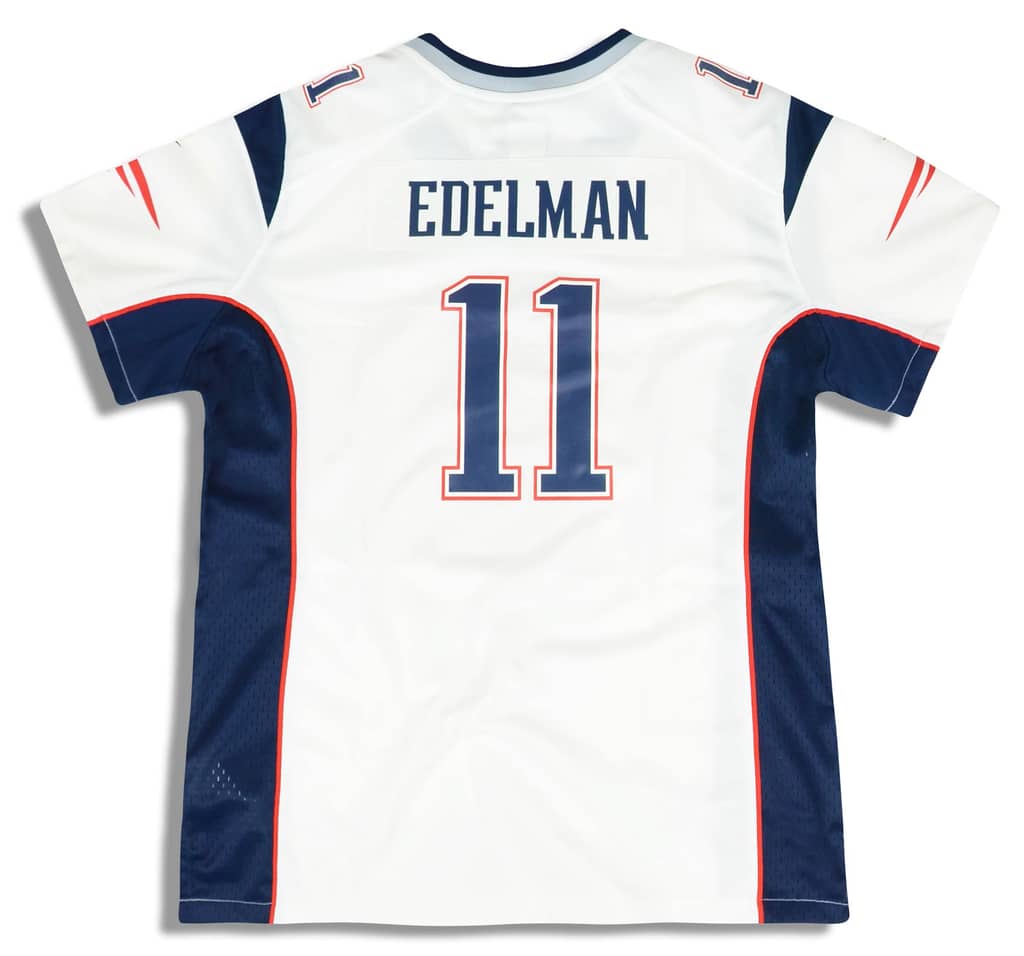 2018-19 New England Patriots Edelman #11 Nike Game Jersey (Away) Womens (XL) - W/Tags