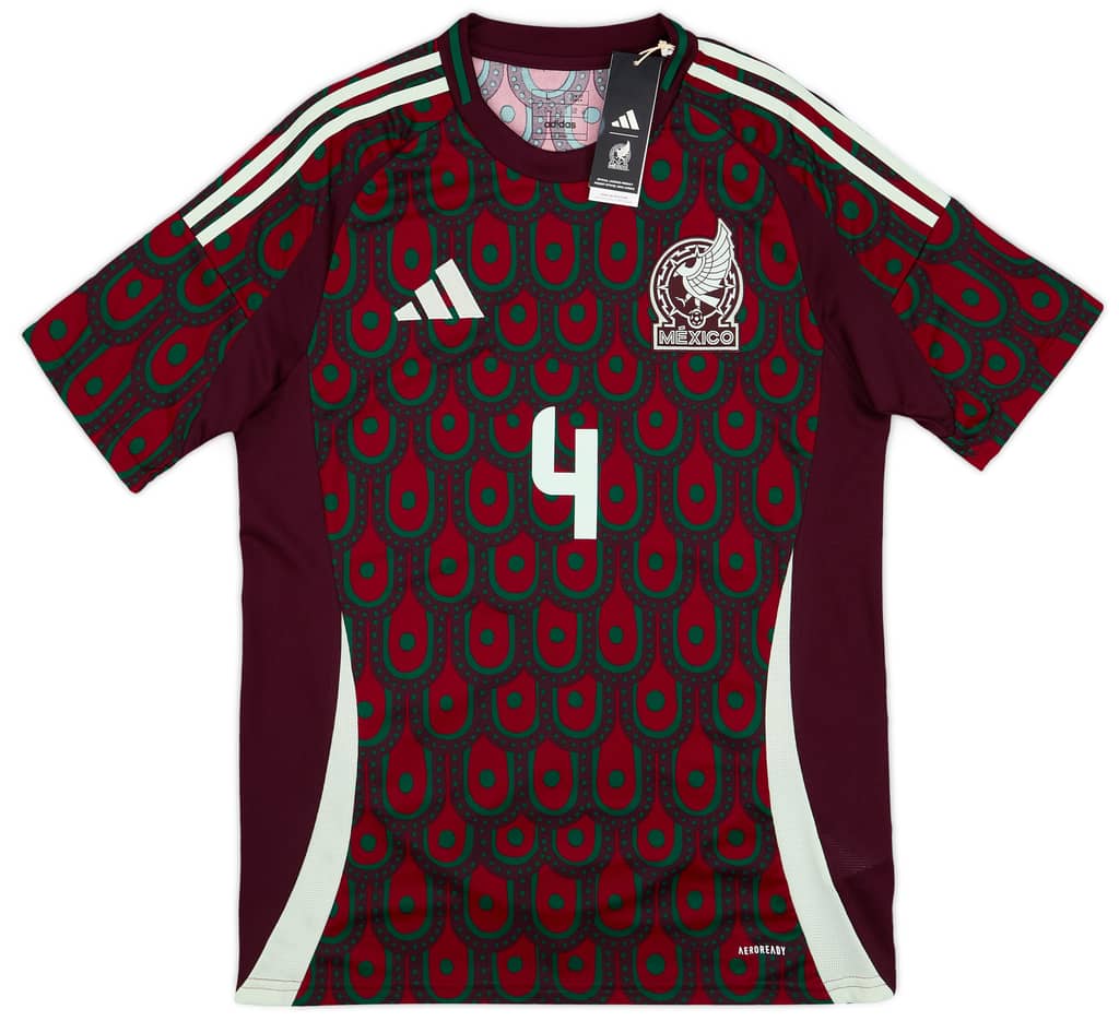 2024-25 Mexico Special Edition Home Shirt E.Alvarez #4