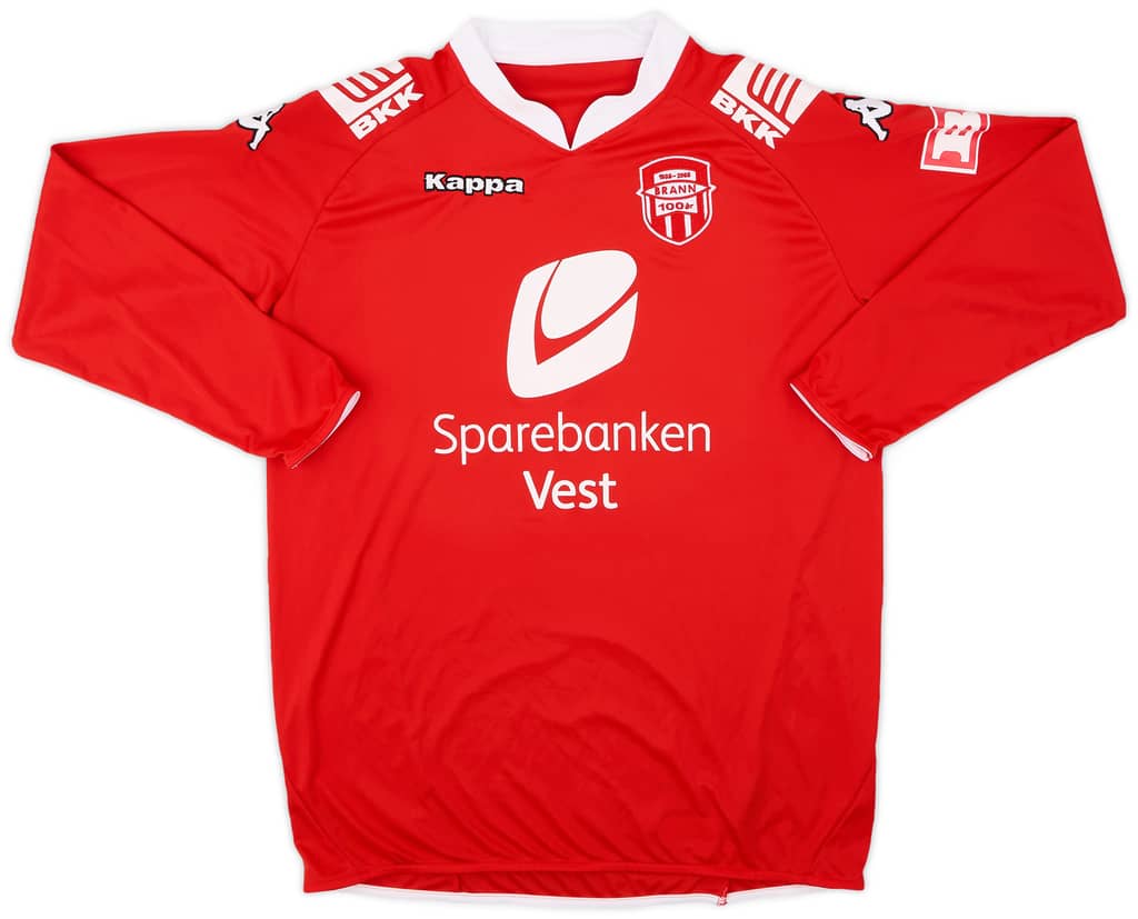 2008 Brann Centenary Home L/S Shirt - 8/10 - (XXL)