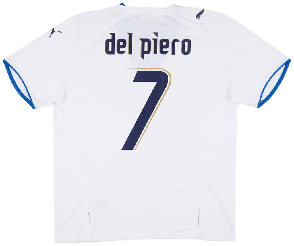 2006 Italy Away Shirt Del Piero #7 (XL)