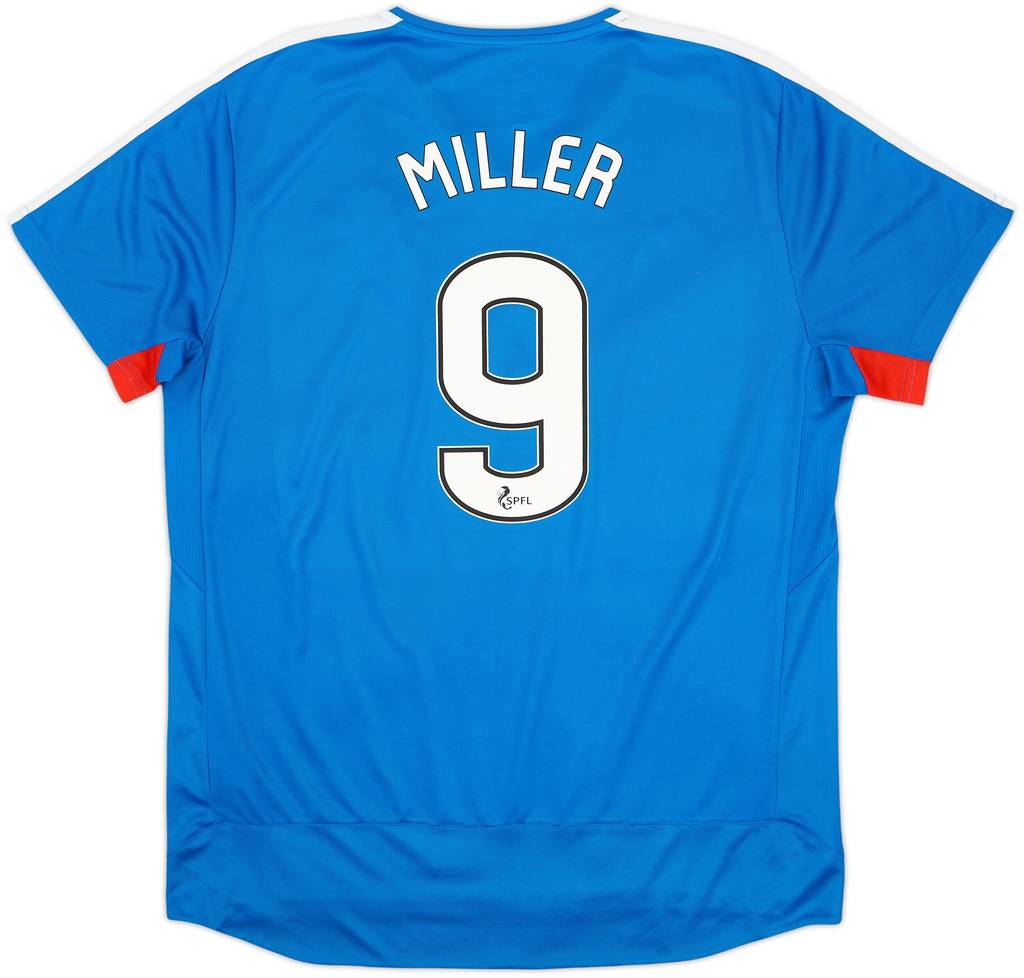 2015-16 Rangers Home Shirt Miller #9 - 8/10 - (S)