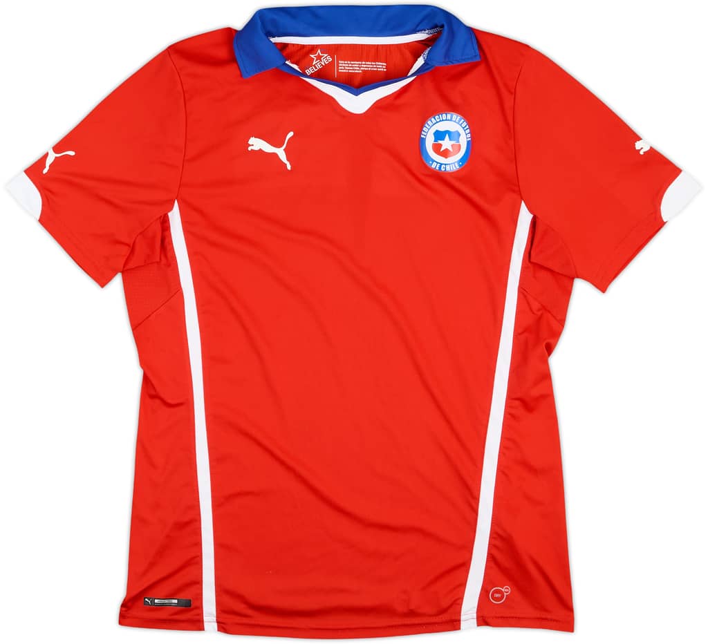 2014-15 Chile Home Shirt - 7/10 - (L)
