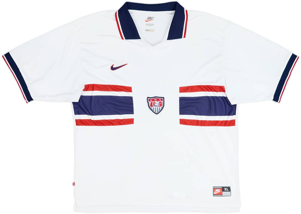 1995-98 USA Home Shirt - 6/10 - (XL)
