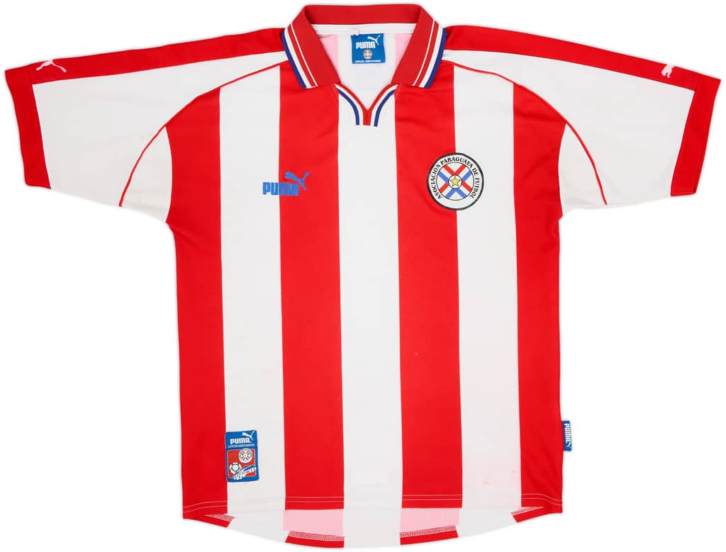 2000-02 Paraguay Home Shirt - 6/10 - (M)