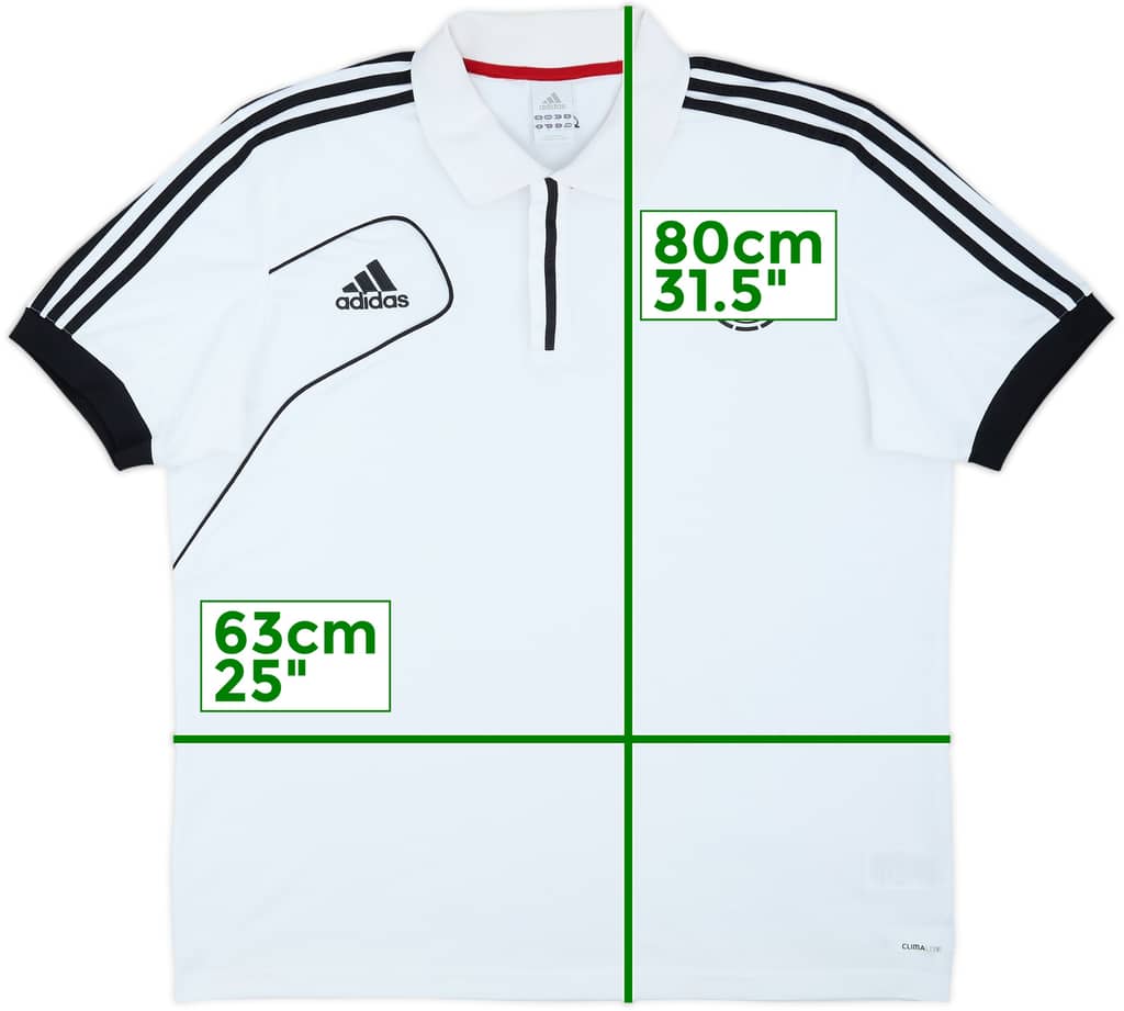 2012-13 Germany adidas Polo Shirt - 8/10 - (XXL)