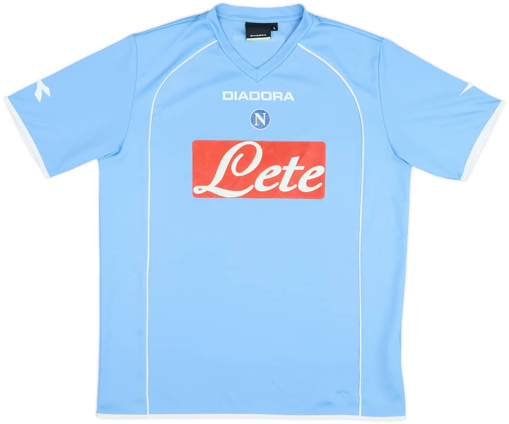 2006-07 Napoli Home Shirt - 6/10 - (L)