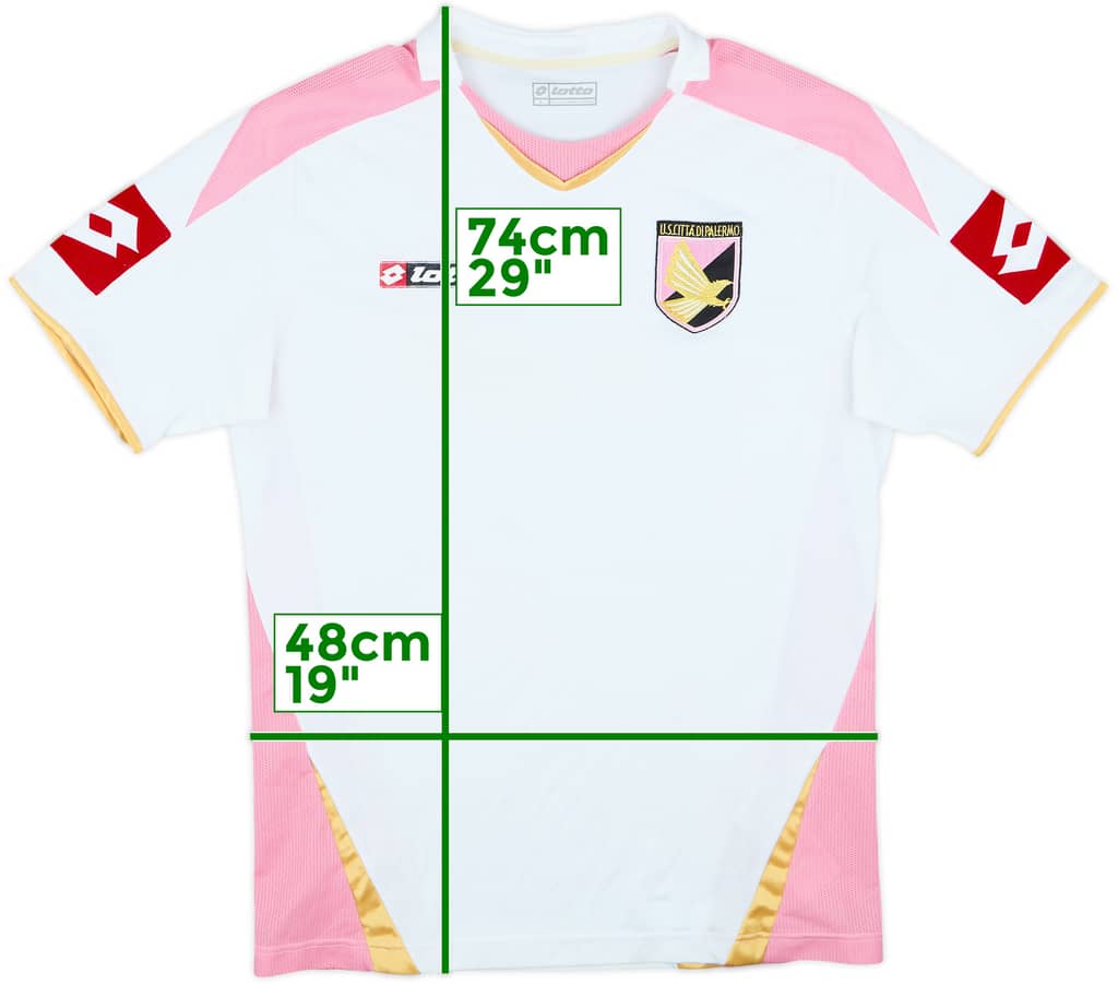 2007-08 Palermo Away Shirt - 8/10 - (L)