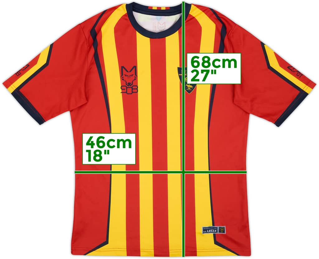 2018-19 Lecce Home Shirt - 10/10 - (S)