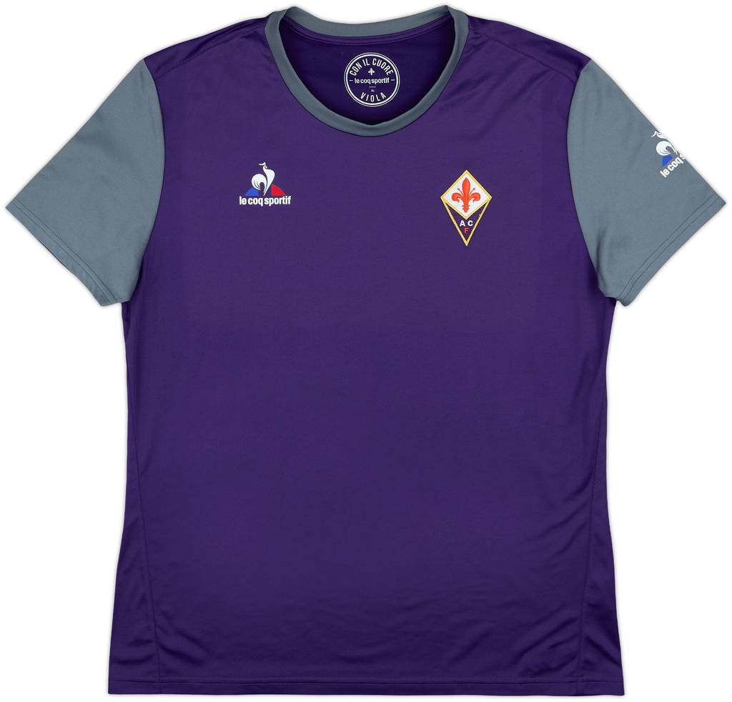 2019-20 Fiorentina Le Coq Sportif Training Shirt - 9/10 - (XL)